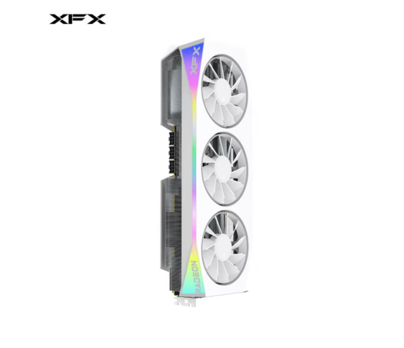 （XFX）AMD RADEON RX 9070 XT OC 16GB Mercury White Magnetic Air-New and original